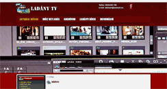 Desktop Screenshot of ladanytv.hu